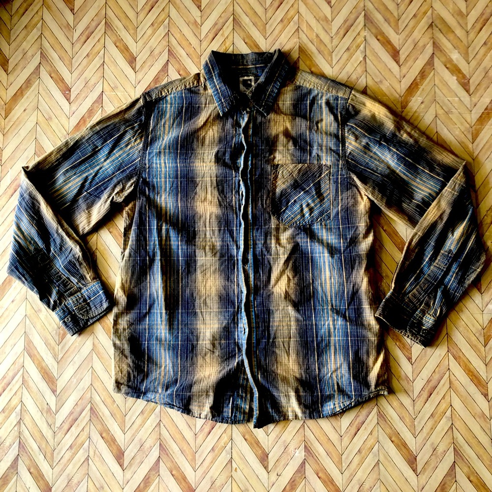 The North Face Mens Long Sleeve Button Down Size Medium